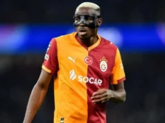 Osimene marcou na prorrogação e se recusou a comemorar, conforme revelado