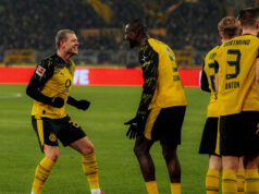 Quatro gols na vitória por 4 a 0 sobre o Mainz