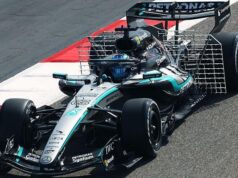 Fotos de teste de carros F1 2026 no Bahrein
