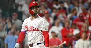 Bryce Harper ficou chocado quando os executivos do Phillies disseram que ele não era mais da elite