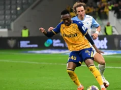 Oração Maseko pontua na Europa