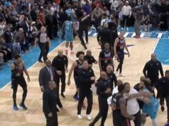 Pistons colidem com Hornets como resultado de múltiplas suspensões (VÍDEO)