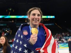 Hilary Knight recebe o final de um livro de histórias para sua carreira no hóquei olímpico: ‘Lendas criam lendas’