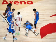 O Thunder sofreu sua 15ª derrota, mais do que qualquer time combinado no ano passado, faltando dois meses para o final da temporada regular.