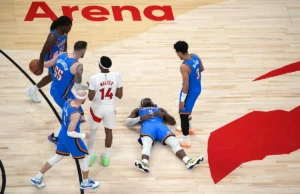 O Thunder sofreu sua 15ª derrota, mais do que qualquer time combinado no ano passado, faltando dois meses para o final da temporada regular.