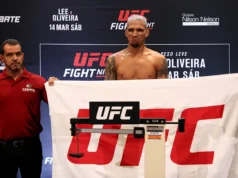 Charles Oliveira, do UFC 326, provoca retorno do peso pena e também admite que está ‘enlouquecendo’