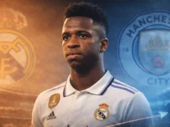 Vinicius Junior no Man City? Os gigantes da Premier League monitoram a rescisão de contrato do Real Madrid