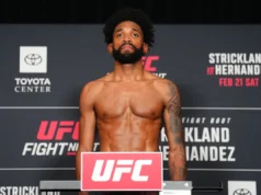 Veterano do UFC não conseguiu bater peso novamente para Houston