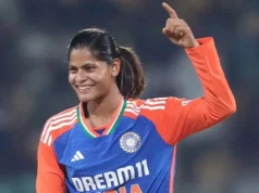 Radha Yadav levou a Índia à final da Women’s Rising Stars Asia Cup