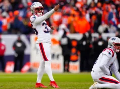 K Andy Borregales limpou 60 jardas no aquecimento pré-jogo do Super Bowl