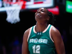 Em uma final totalmente Grey, Chelsea Gray derrotou Alisha Gray para ganhar o incontestado título do torneio 1 contra 1.