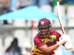 Os 75 de Shai Hope levam as Índias Ocidentais à vitória de 42 corridas sobre a Itália, principal grupo C da Copa do Mundo T20