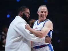 Rome Flynn se repete como MVP do NBA All-Star Celebrity Game e Tim Giannis vence por 65-58