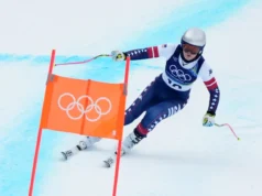 Crash, de Lindsay Vonn, foi editado para a transmissão de televisão da NBC