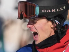 McMorris pisa desleixadamente com as tempestades de inverno nas Olimpíadas e o sol brilhando