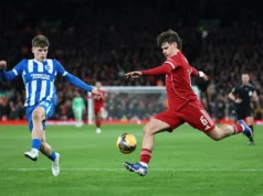 Melhor em campo: ‘Fantástica’ estrela do Liverpool brilha na vitória sobre o Brighton