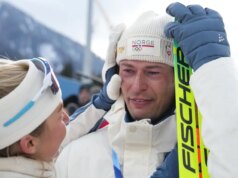 A medalhista olímpica de biatlo Starla Holm Legrid admitiu ter traído seu parceiro