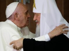 No dia 12 de fevereiro, o Papa Francisco encontrou-se com o líder da Igreja Ortodoxa Russa