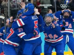 Os Estados Unidos conquistaram sua terceira medalha de ouro olímpica no hóquei feminino