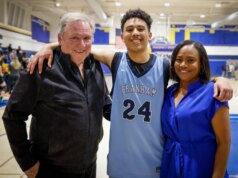 Spencer Radunich, filho de Gary Radunich, encontrou seu sonho de jogar basquete em Branham