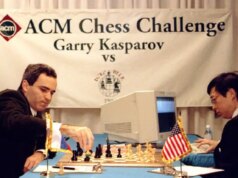 No dia 10 de fevereiro, o campeão de xadrez perdeu para um computador