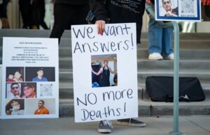 A Califórnia promete responsabilização pelas mortes de presidiários nas prisões. Mesmo depois de um ano não houve resultado.