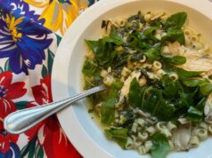 Sopa anti-gripe e macarrão de longevidade do Ano Novo Lunar