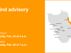 Aviso de vento para a área metropolitana de Lake Tahoe até terça-feira à noite – rajadas de até 160 km/h – The Mercury News