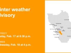 Um aviso de clima de inverno foi emitido para o leste das montanhas de Santa Clara até quarta-feira à noite – The Mercury News