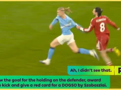 O áudio VAR do cartão vermelho de Dominik Szoboszlai contra o Man City ainda levanta questões que precisam de respostas