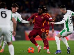 A Roma espera uma reviravolta contra Cone e Hermoso x Cremonese