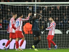 Classificação: Atlético falha tarde e o Brugge empata no final dos playoffs da UCL