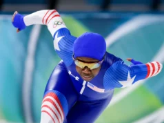 Jogos Olímpicos de Inverno de 2026: Erin Jackson perde o pódio nos 500m