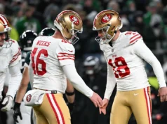 Os 49ers recontrataram o duas vezes Pro Bowler até 2026