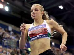 Hodgkinson quebra marca britânica e mira no recorde mundial