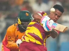 Copa do Mundo T20: pensamentos para a Índia? As Índias Ocidentais lideraram o grupo Super 8 com um grande NRR após uma vitória de 107 corridas sobre o Zimbábue.