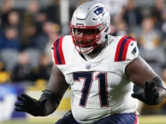 Os Patriots precisam economizar US$ 10 milhões em cap space estendendo seu atacante mais caro