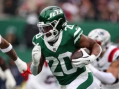 GM Darren Moog diz que os Jets marcarão RB Brice Hall se não conseguirem chegar a um acordo de longo prazo