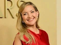 Kate Hudson encerrou a cerimônia de encerramento cantando músicas clássicas das Olimpíadas de Los Angeles em 2028