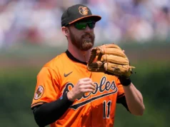 O jogador da terceira base do Orioles, Jordan Westberg, ficará afastado pelo menos até abril devido a uma lesão no cotovelo.