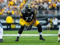 Steelers obtém preço de opção de quinto ano para LT Broderick Jones