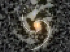 James Webb revela uma galáxia espiral barrada no início do universo