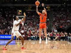 A cinco da vitória estreita da Virgínia no estado da Flórida