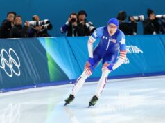 Stolz novamente negou De Bux ao selar o recorde olímpico de ouro nos 500m