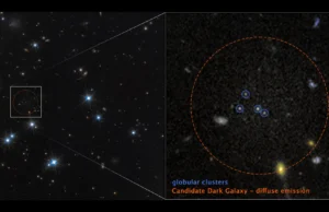 O Hubble Spot da NASA é uma “galáxia fantasma” quase invisível composta por 99% de matéria escura