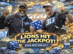 O Detroit Lions pode ganhar a sorte grande se a tendência continuar