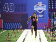 S. Lorenzo Stiles Jr. do estado de Ohio corre 4,27 corrida de 40 jardas, torna-se o primeiro jogador da NFL em 2026 a ir para sub-4,3