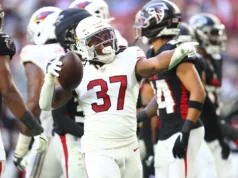Arizona Cardinals RB Corey Keener 2026 Perfil fora de temporada