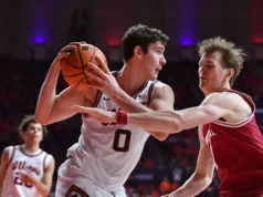 David Mirkovich marca 25, Kylan Boswell retorna 8 Illinois vence Indiana por 71-51
