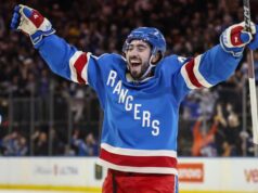Plano comercial de Mika Zibanejad do Rangers recebe atualização pós-Olimpíadas
